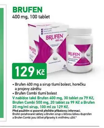 Alphega Lékárna Brufen nabídka