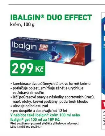 Alphega Lékárna Ibalgin nabídka