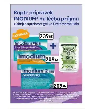 Alphega Lékárna Imodium nabídka