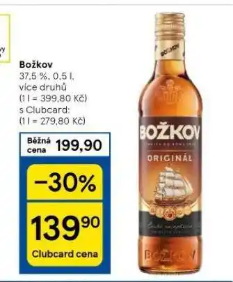 Tesco Božkov nabídka