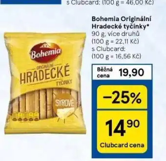 Tesco Bohemia hradecké tyčinky nabídka