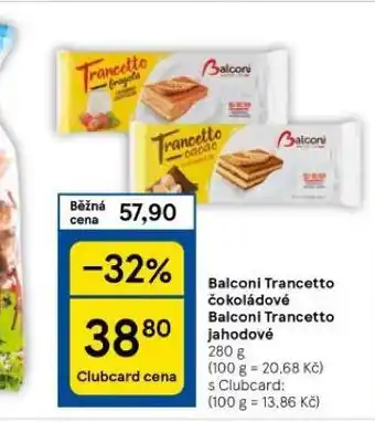 Tesco Balconi trancetto nabídka