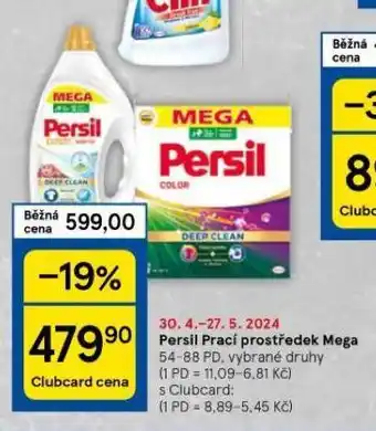 Tesco Persil prací prostředek nabídka