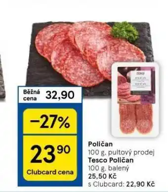 Tesco Poličan nabídka