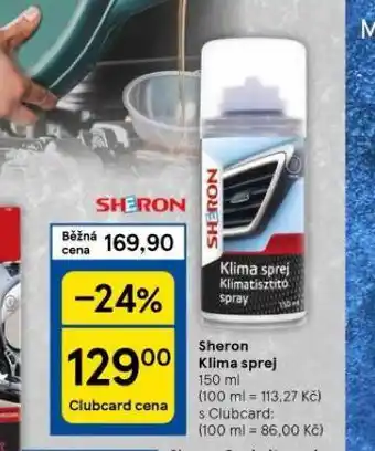 Tesco Sheron klima sprej nabídka