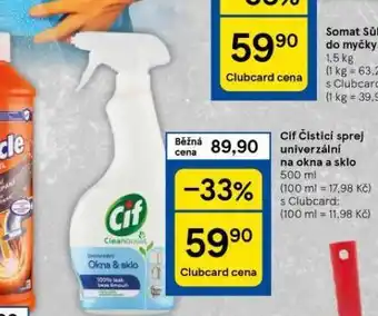 Tesco Cif čisticí sprej nabídka