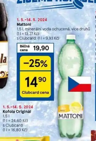 Tesco Mattoni nabídka