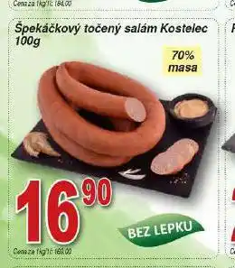 Hruška Špekáčkový točený salám nabídka