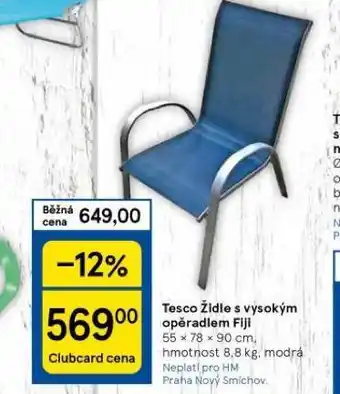 Tesco Židle nabídka