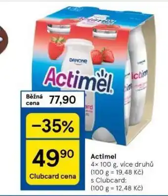 Tesco Actimel nabídka