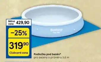 Tesco Podložka pod bazén nabídka