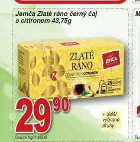 Hruška Jemča čaj nabídka