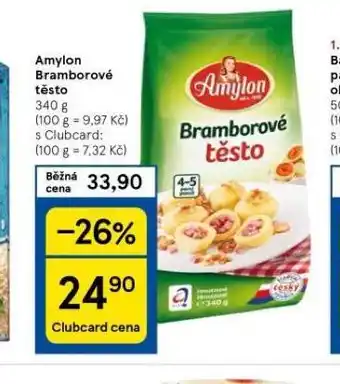 Tesco Amylon bramborové knedlíky nabídka