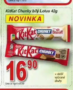 Hruška Kitkat chunky nabídka