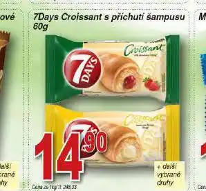 Hruška 7days croissant nabídka