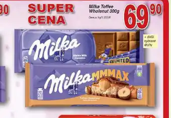 Hruška Milka čokoláda nabídka