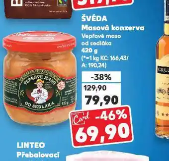 Kaufland Švéda masová konzerva nabídka