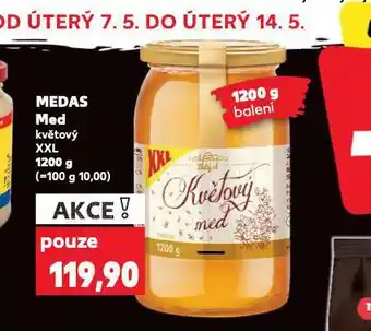 Kaufland Medas med květový nabídka