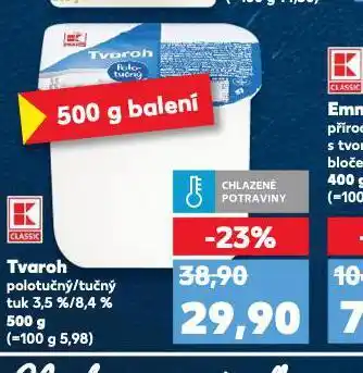 Kaufland Tvaroh nabídka