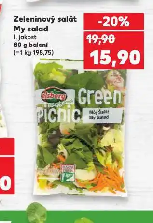 Kaufland Zeleninový salát my salad nabídka