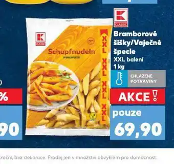 Kaufland Bramborové šišky / vaječné špecle nabídka