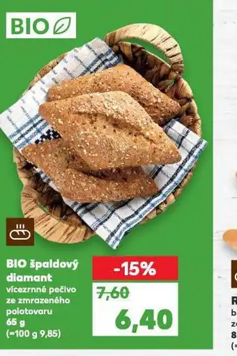 Kaufland Bio špaldový diamant nabídka