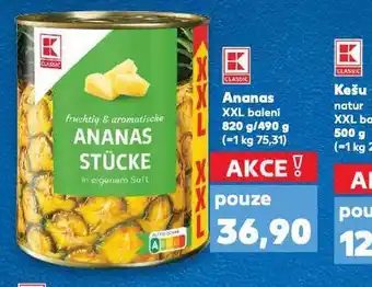 Kaufland Ananas xxl balení nabídka