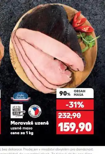 Kaufland Moravské uzené nabídka