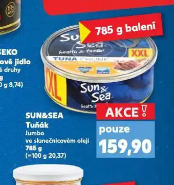 Kaufland Sun & sea tuňák nabídka