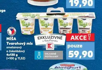 Kaufland Míša tvarohový mls nabídka