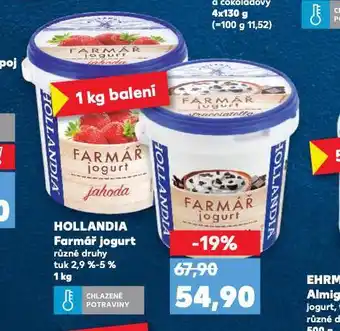 Kaufland Hollandia farmář jogurt nabídka