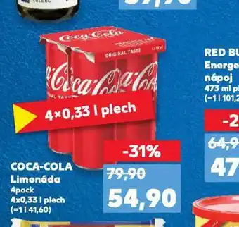 Kaufland Coca cola 4pack nabídka