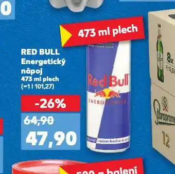 Kaufland Red bull energetický nápoj nabídka