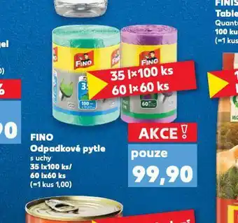 Kaufland Fino odpadkové pytle nabídka