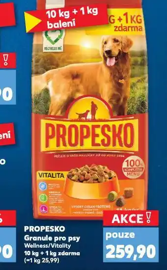 Kaufland Propesko granule rpo psy nabídka