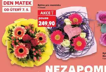 Kaufland Kytice pro maminku nabídka