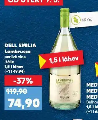 Kaufland Dell emilia lambrusco nabídka