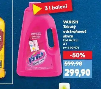 Kaufland Vanish tekutý odstraňovač skvrn nabídka