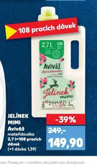 Kaufland Jelínek mimi aviváž nabídka