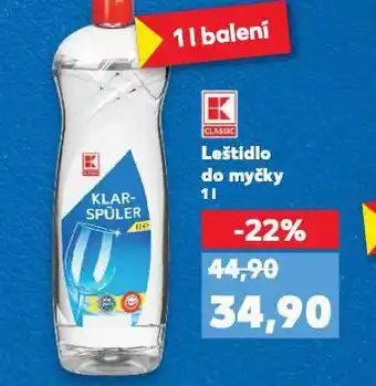 Kaufland Leštidlo do myčky nabídka