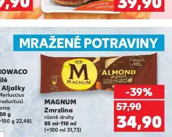 Kaufland Magnum zmrzlina nabídka