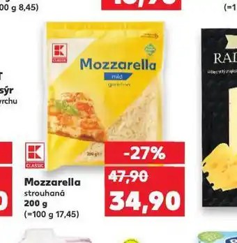 Kaufland Mozzarella nabídka