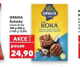 Kaufland Opavia sušenky nabídka