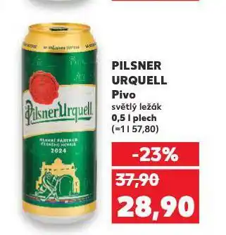 Kaufland Pivo pilsner urquell nabídka