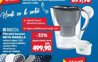 Kaufland Filtrační konvice brita marella nabídka