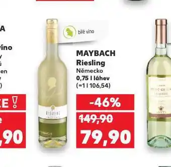 Kaufland Maybach riseling nabídka