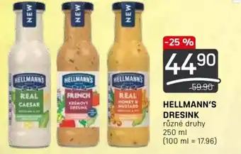 Flop HELLMANN'S DRESINK nabídka