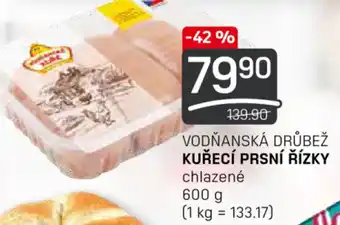 Flop VODŇANSKÁ DRŮBEŽ KUŘECÍ PRSNÍ ŘÍZKY nabídka