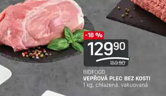 Flop BIDFOOD VEPŘOVÁ PLEC BEZ KOSTI nabídka