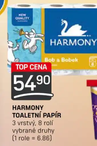 Flop HARMONY TOALETNÍ PAPÍR nabídka